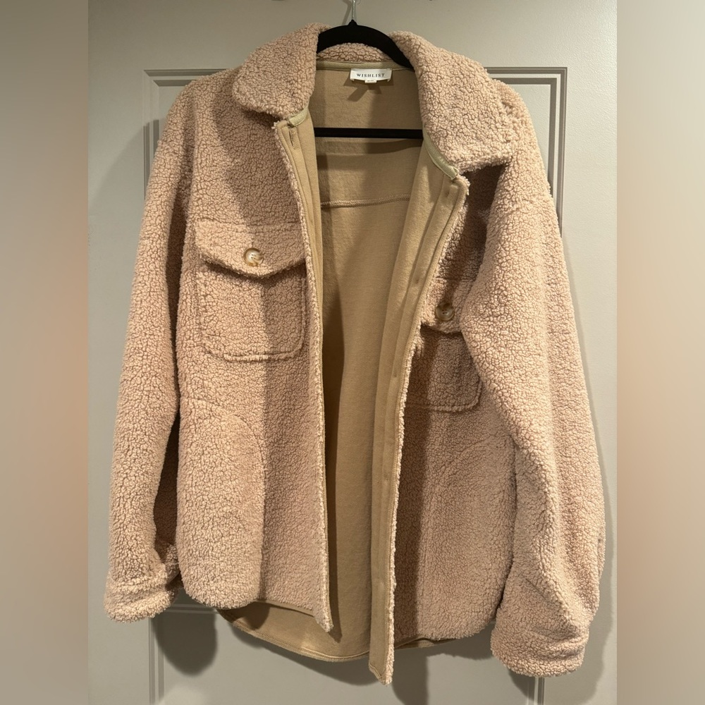 Vici Collection Sherpa Shacket - image 1